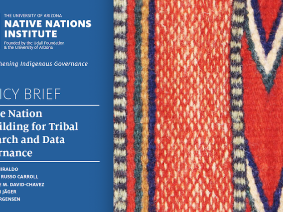 Native Nation Rebuilding for Tribal Research and Data Governance