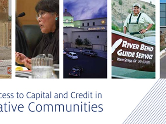 Access to Capital and Credit in Native Communities