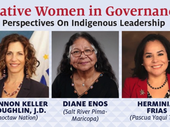Native Women in Governance Speaker Series: Perspectives on Leadership
