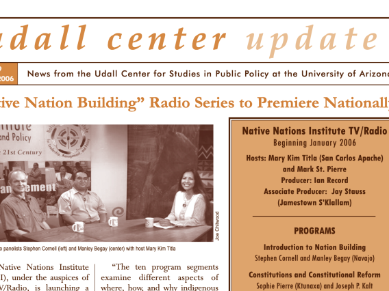 Udall Center Update No. 29
