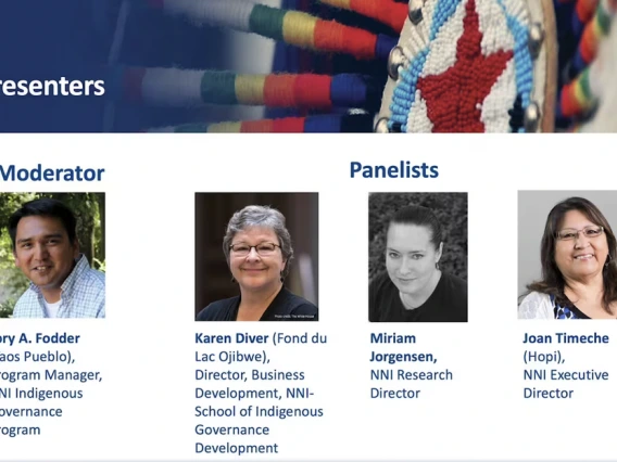 Webinar: Rebuilding Native Nations and Strategies for Governance and Development 