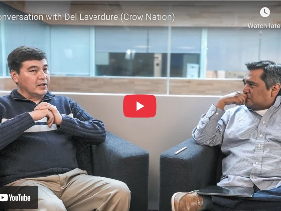 A Conversation with Del Laverdure (Crow Nation)