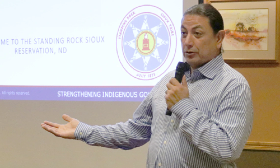 Native Nations Institute International Advisory Council meets at Standing Rock