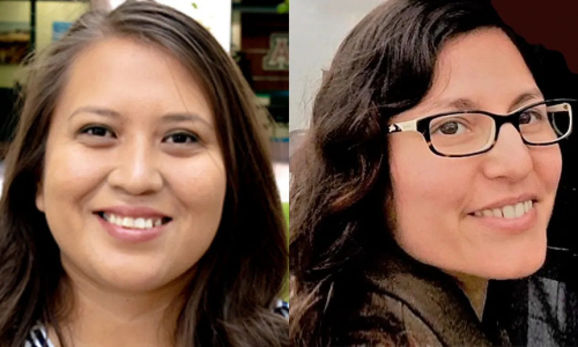 New Tribal Services and Research Staff: Davida Delmar and Dominique David-Chavez