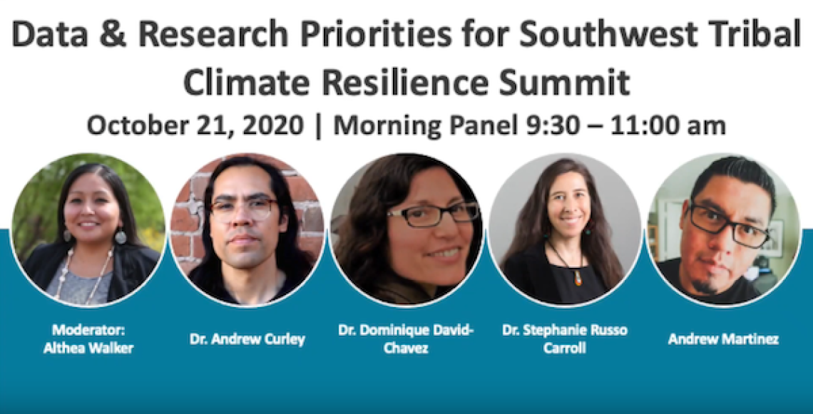 Indigenous Scholars Discuss Climate Change, COVID-19, Data & Research Priorities in the Southwest