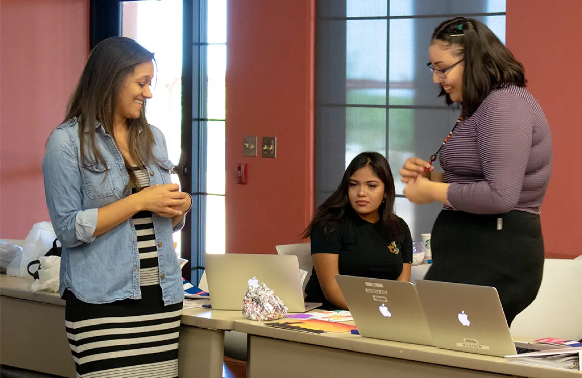 Business plan development during Native American Youth Entrepreneurship Program 2019
