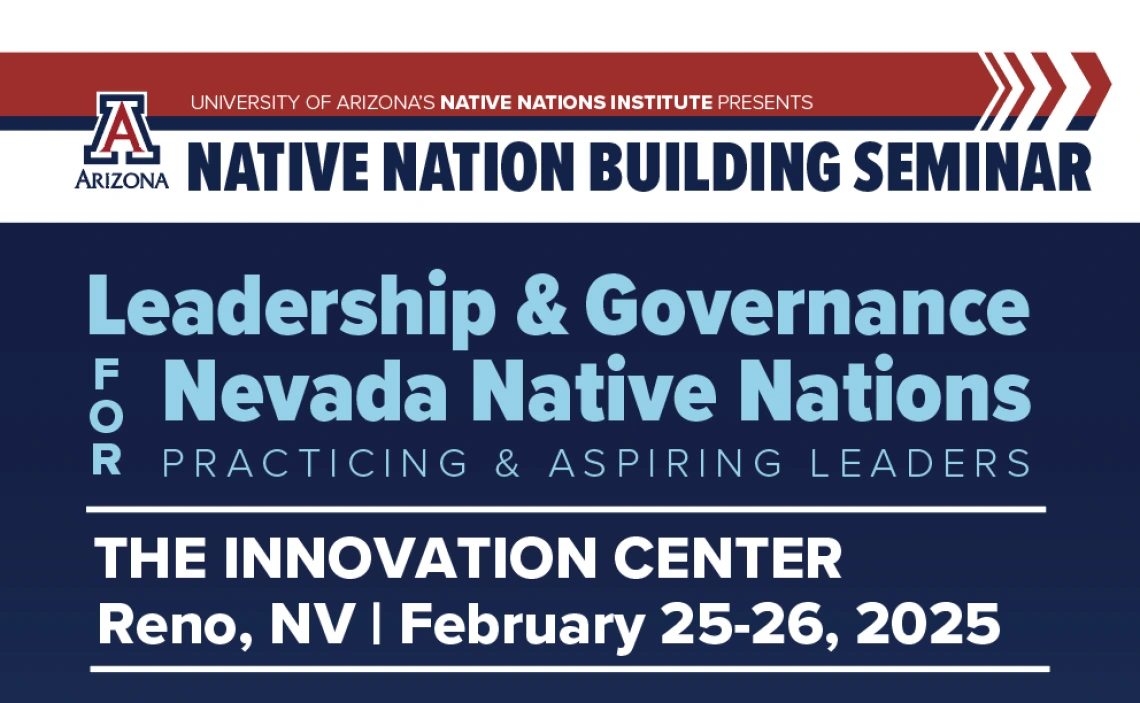 Native Nation Building Seminar