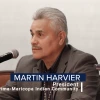 Screenshot of President Martin Harvier of the Salt River Pima-Maricopa Indian Community presenting at NNI's 2023 Emerging Leaders Seminar.